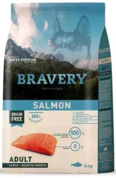 BRAVERY ADULT Medium - Large Salmone 4 KG