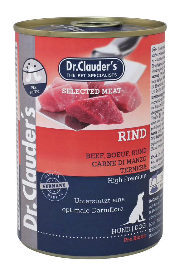 Dr.Clauder's Selected Meat Manzo 400 gr